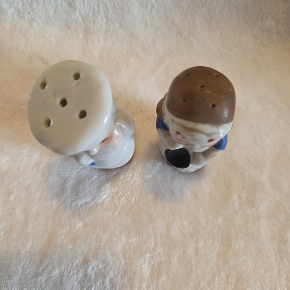 Vintage Husband and Wife Bakers Chefs Salt and Pepper Shakers Made in Japan - Picture 2 of 9